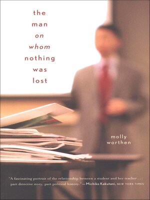 cover image of The Man on Whom Nothing Was Lost